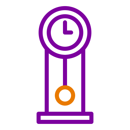 시계 Generic Outline Color icon