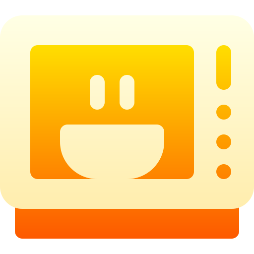 電子レンジ Basic Gradient Gradient icon