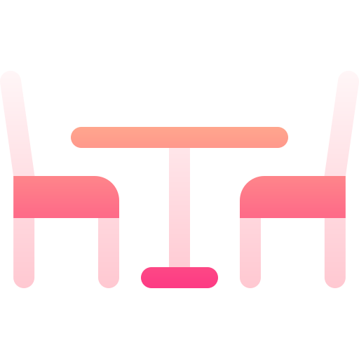stół do jadalni Basic Gradient Gradient ikona