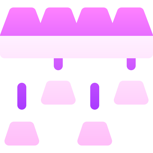 bac à glaçons Basic Gradient Gradient Icône