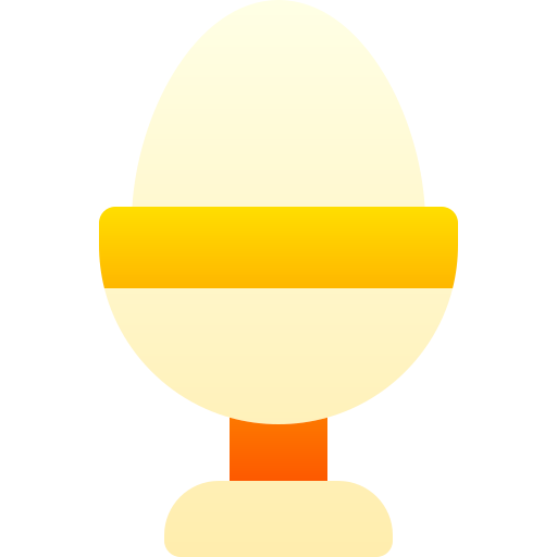 Boiled Egg Basic Gradient Gradient icon