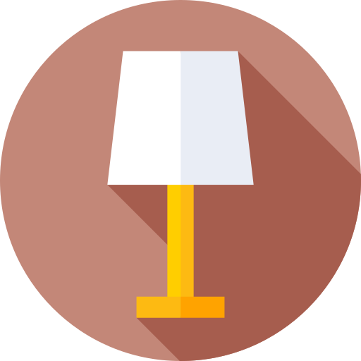 lampada da tavolo Flat Circular Flat icona