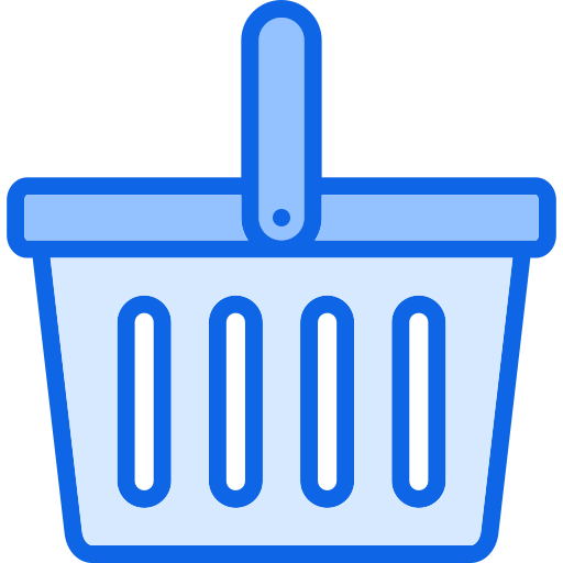 einkaufskorb Generic Blue icon
