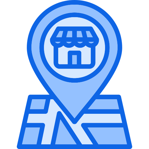 위치 Generic Blue icon