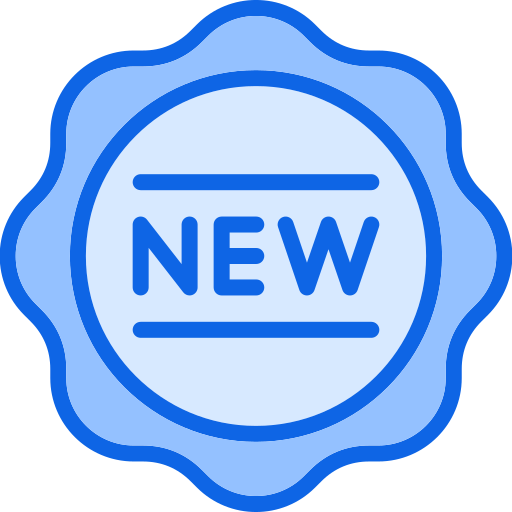 nieuw product Generic Blue icoon