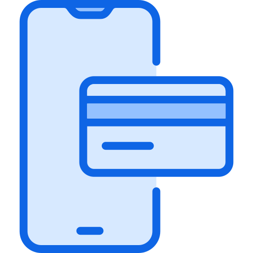 pagamento mobile Generic Blue icona