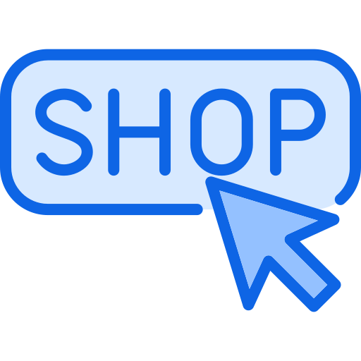 tienda en línea Generic Blue icono