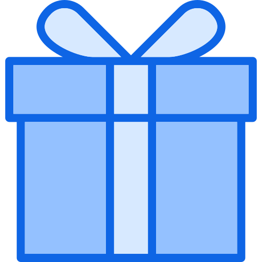 cadeau Generic Blue Icône