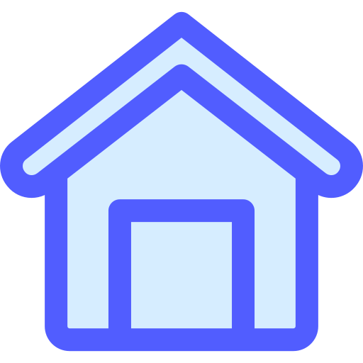 ホームボタン Generic Blue icon