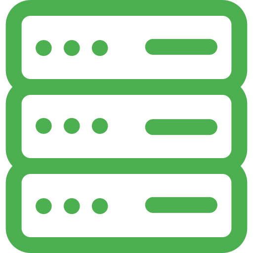 server Generic Simple Colors icon