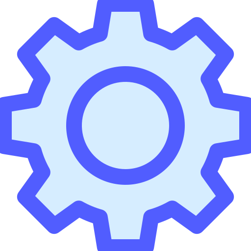 Шестерни Generic Blue иконка