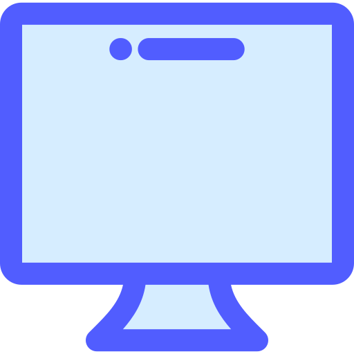 Computer Generic Blue icon