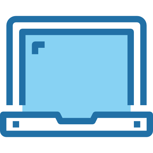 ordenador portátil Accurate Blue icono