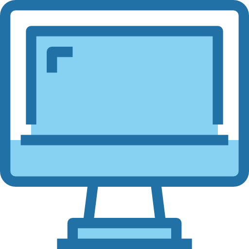computer Accurate Blue icona