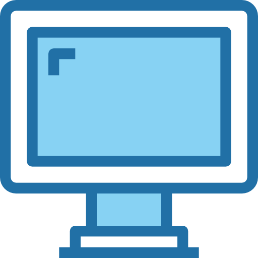 computer Accurate Blue icon