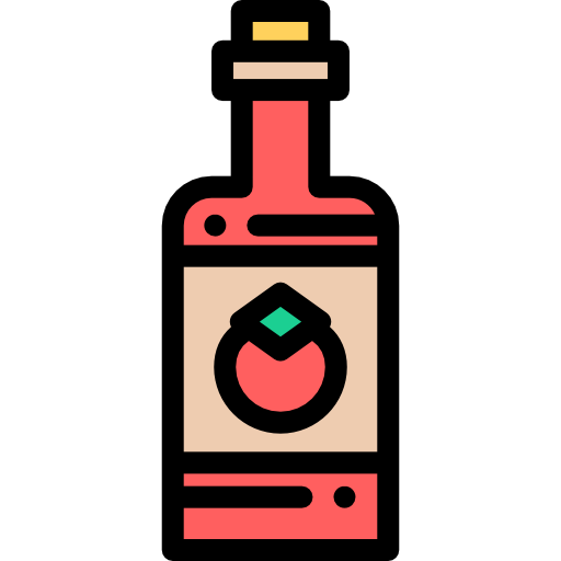 Tabasco Detailed Rounded Lineal color icon