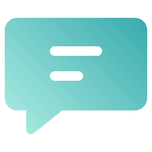 Bubble chat Generic Flat Gradient icon