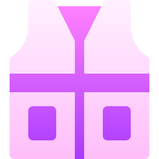 chaleco Basic Gradient Gradient icono