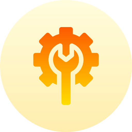 klucz Basic Gradient Circular ikona