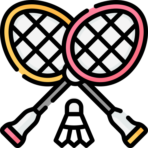 Badminton Special Lineal color icon