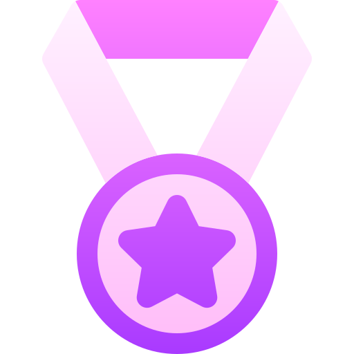 メダル Basic Gradient Gradient icon