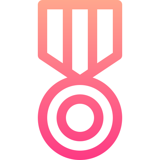 odznaka Basic Gradient Lineal color ikona
