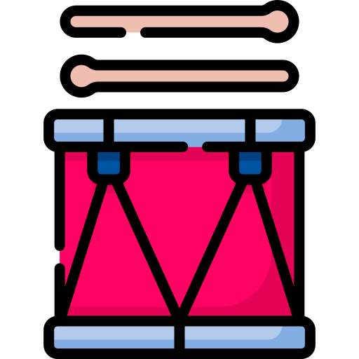 trommel Special Lineal color icoon