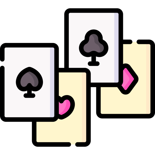 Poker cards Special Lineal color icon