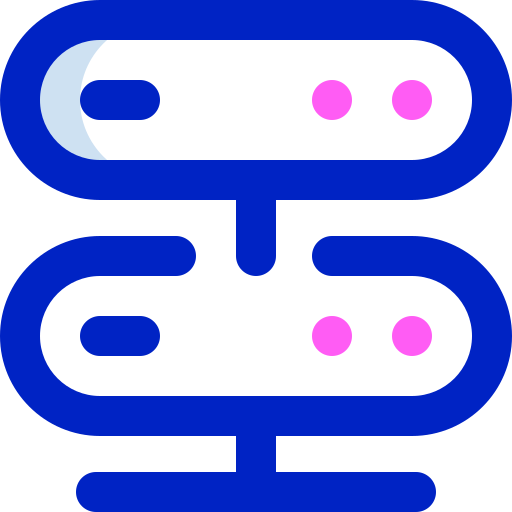 big data Super Basic Orbit Color icono