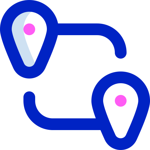 route Super Basic Orbit Color icon