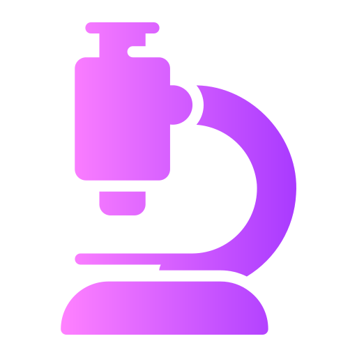 mikroskop Generic Flat Gradient ikona