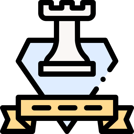club d'échecs Detailed Rounded Lineal color Icône