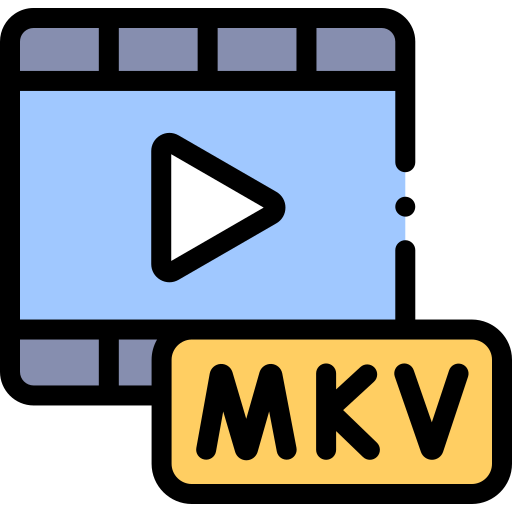 mkv Detailed Rounded Lineal color icon