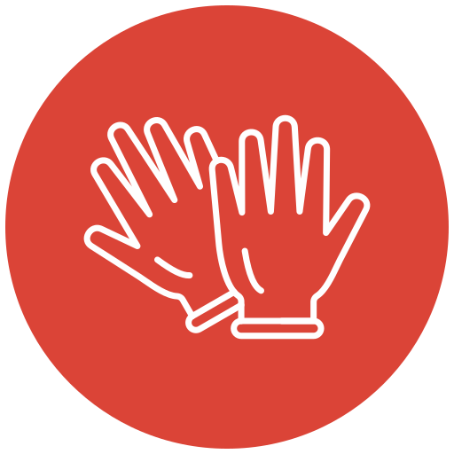 Rubber gloves Generic Flat icon