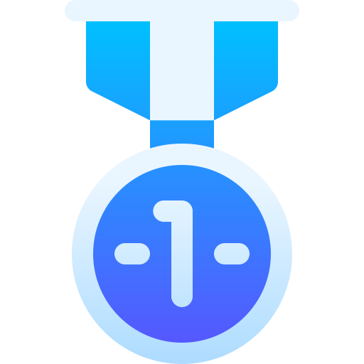 medal Basic Gradient Gradient ikona
