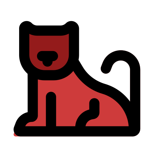 cat Generic Outline Color icon