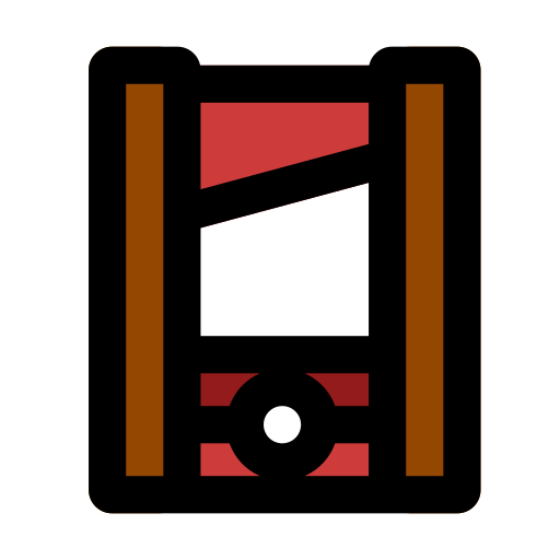guillotina Generic Outline Color icono