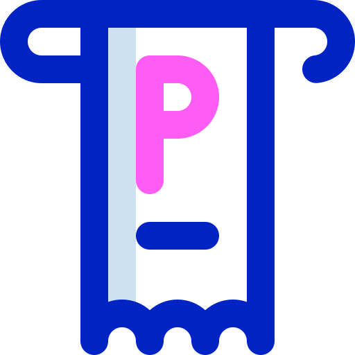 parkeerbon Super Basic Orbit Color icoon