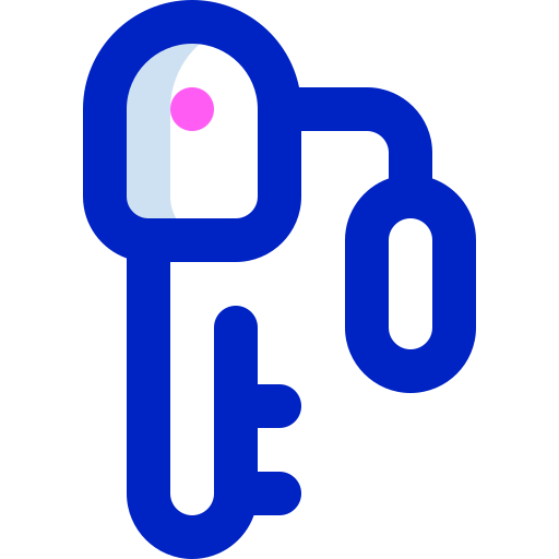 Car Key Super Basic Orbit Color icon