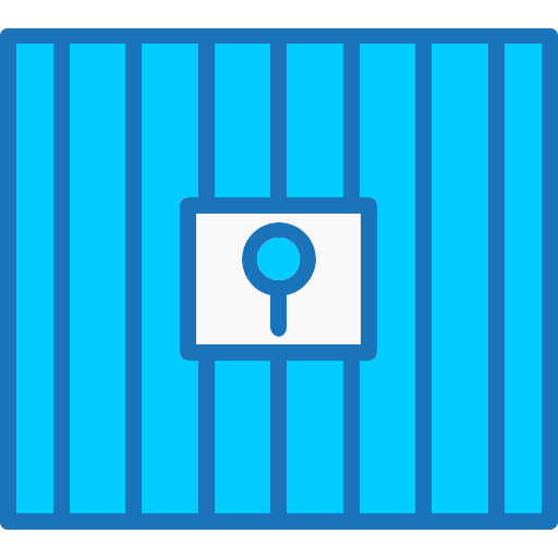 gevangenis Generic Blue icoon