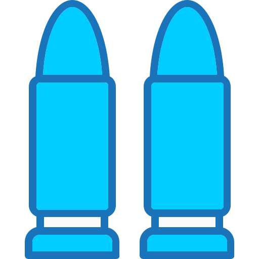 銃弾 Generic Blue icon