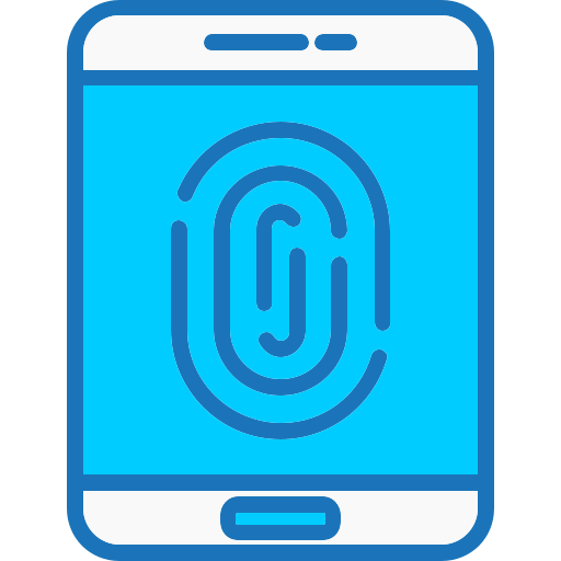 impronta digitale Generic Blue icona