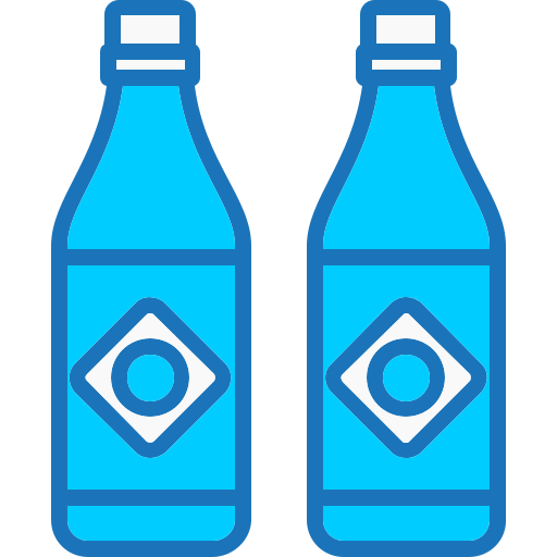 botella Generic Blue icono