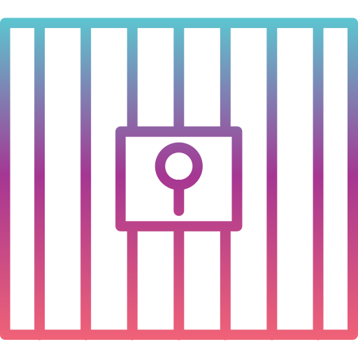 gevangenis Generic Gradient icoon