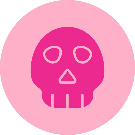 Skull Generic Flat icon