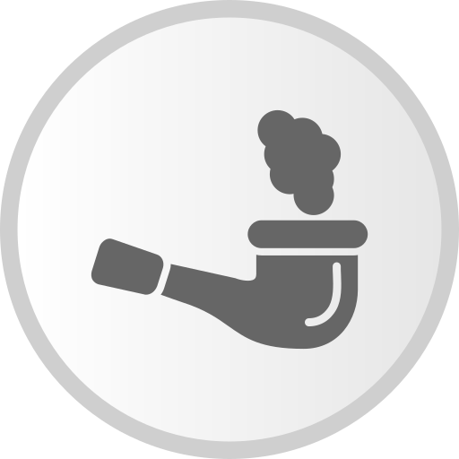 Smoking pipe Generic Grey icon