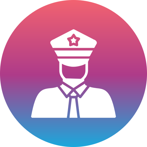 Policeman Generic Flat Gradient icon