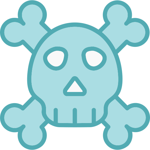 Skull Generic Blue icon