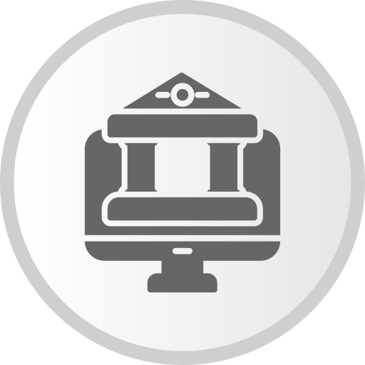 sąd internetowy Generic Grey ikona