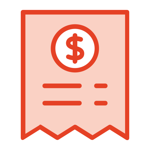 Invoice Generic Outline Color icon